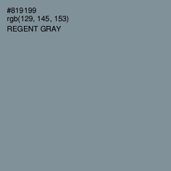 #819199 - Regent Gray Color Image